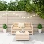 3-teiliges Gartensofa-Set aus massivem Kiefernholz von vidaXL, Gartensets - Ref: Foro24-3250760, Preis: 176,73 €, Rabatt: %