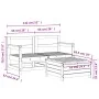 Juego de sofás de jardín 3 piezas madera maciza de pino by vidaXL, Garden sets - Ref: Foro24-3250760, Price: 179,10 €, Discou...