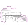 Juego de sofás de jardín 3 piezas madera maciza de pino by vidaXL, Garden sets - Ref: Foro24-3250760, Price: 181,60 €, Discou...