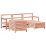Juego de sofás de jardín 5 pzas madera maciza de abeto Douglas by vidaXL, Garden sets - Ref: Foro24-3250498, Price: 341,70 €,...