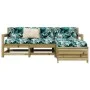 Juego de sofás de jardín 4 pzas madera de pino impregnada by vidaXL, Garden sets - Ref: Foro24-3250795, Price: 247,99 €, Disc...