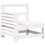 Juego de sofás de jardín 10 pzas madera maciza de pino blanco by vidaXL, Garden sets - Ref: Foro24-3250665, Price: 721,11 €, ...