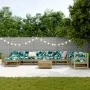 Gartensitzgruppe 10-teilig aus imprägniertem Kiefernholz von vidaXL, Gartensets - Ref: Foro24-3250671, Preis: 611,82 €, Rabat...