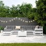 Juego de sofás de jardín 8 pzas madera maciza de pino blanco by vidaXL, Garden sets - Ref: Foro24-3250633, Price: 553,82 €, D...