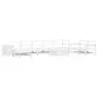Juego de sofás de jardín 10 pzas madera maciza de pino blanco by vidaXL, Garden sets - Ref: Foro24-3250673, Price: 683,86 €, ...