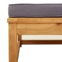 Gartenmöbel-Set 6-teilig mit massiven Akazienholzrahmen und Kissen. von vidaXL, Modulare Sofas für den Außenbereich - Ref: Fo...