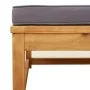 Juego de muebles jardín 6 pzas con cojines madera maciza acacia by vidaXL, Modular outdoor sofas - Ref: Foro24-3214306, Price...