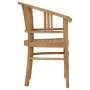 Gartenstuhl 2 Stk. massives Teakholz von vidaXL, Gartenstühle - Ref: Foro24-49429, Preis: 278,18 €, Rabatt: %