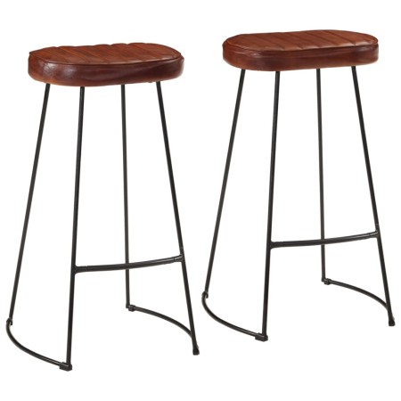 Barhocker Gavin, 2 Stück, dunkelbraun, 44x37,5x78 cm. von vidaXL, Küchenhocker - Ref: Foro24-358921, Preis: 97,63 €, Rabatt: %