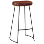 Taburetes de bar Gavin 2 uds marrón oscuro 44x37,5x78 cm by vidaXL, Kitchen stools - Ref: Foro24-358921, Price: 71,56 €, Disc...