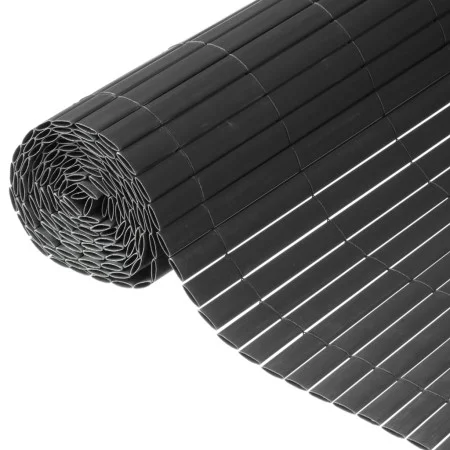 Nature Double-sided garden screening fence PVC anthracite gray 1x3 m by Nature, fence panels - Ref: Foro24-428521, Price: 49,...