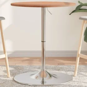 Mesa alta de madera maciza de haya Ø60x89,5 cm by vidaXL, Kitchen and dining tables - Ref: Foro24-3270625, Price: 92,73 €, Di...