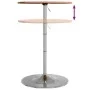 Mesa alta de madera maciza de haya Ø60x89,5 cm de vidaXL, Mesas de cocina y de comedor - Ref: Foro24-3270625, Precio: 94,45 €...