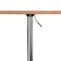 Mesa alta de madera maciza de haya Ø60x89,5 cm de vidaXL, Mesas de cocina y de comedor - Ref: Foro24-3270625, Precio: 94,45 €...