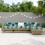 Gartensitzgruppe 5-teilig aus imprägniertem Kiefernholz von vidaXL, Gartensets - Ref: Foro24-3250847, Preis: 320,41 €, Rabatt: %