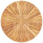 Folding garden table solid teak wood Ø 60 cm by vidaXL, Garden tables - Ref: Foro24-49437, Price: 136,21 €, Discount: %