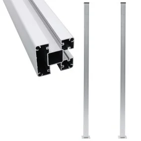 Fence posts 2 units aluminum 185 cm by vidaXL, fence posts - Ref: Foro24-49076, Price: 129,95 €, Discount: %