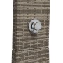 Außendusche aus PE-Rattan und grauem Akazienholz 55x60x224 cm. von vidaXL, Pool- und Spa-Zubehör - Ref: Foro24-368210, Preis:...