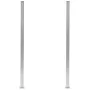 Fence posts 2 units aluminum 185 cm by vidaXL, fence posts - Ref: Foro24-49076, Price: 129,95 €, Discount: %