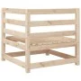 Juego de sofás de jardín 8 pzas madera maciza de pino by vidaXL, Garden sets - Ref: Foro24-3299331, Price: 427,64 €, Discount: %