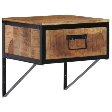 Mesita de noche madera maciza de mango 40x35x40 cm de vidaXL, Mesitas de noche - Ref: Foro24-358916, Precio: 53,71 €, Descuen...
