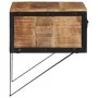 Mesita de noche madera maciza de mango 40x35x40 cm de vidaXL, Mesitas de noche - Ref: Foro24-358916, Precio: 53,71 €, Descuen...