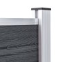Zaunpfosten 2 Stück Aluminium 185 cm von vidaXL, Zaunpfosten - Ref: Foro24-49076, Preis: 151,86 €, Rabatt: %