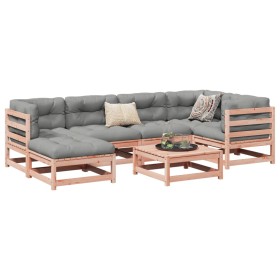 Gartensitzgruppe 7-teilig Massivholz aus Douglasie von vidaXL, Gartensets - Ref: Foro24-3299532, Preis: 372,57 €, Rabatt: %