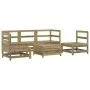 Gartensitzgruppe 6-teilig aus imprägniertem Kiefernholz von vidaXL, Gartensets - Ref: Foro24-3250715, Preis: 365,83 €, Rabatt: %