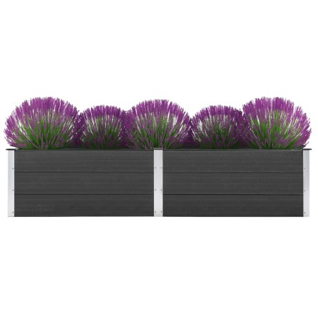 Graues WPC-Blumenbeet 250x50x54 cm von vidaXL, Töpfe und Pflanzgefäße - Ref: Foro24-49057, Preis: 316,51 €, Rabatt: %