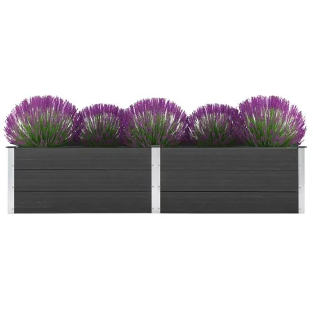 Graues WPC-Blumenbeet 250x50x54 cm von vidaXL, Töpfe und Pflanzgefäße - Ref: Foro24-49057, Preis: 353,68 €, Rabatt: %