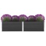 Graues WPC-Blumenbeet 250x50x54 cm von vidaXL, Töpfe und Pflanzgefäße - Ref: Foro24-49057, Preis: 316,51 €, Rabatt: %