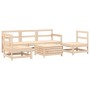 Gartensitzgruppe 6-teilig Massivholz Kiefer von vidaXL, Gartensets - Ref: Foro24-3250736, Preis: 339,85 €, Rabatt: %