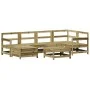Gartensitzgruppe 7-teilig aus imprägniertem Kiefernholz von vidaXL, Gartensets - Ref: Foro24-3250935, Preis: 416,77 €, Rabatt: %