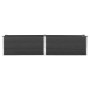 Graues WPC-Blumenbeet 250x50x54 cm von vidaXL, Töpfe und Pflanzgefäße - Ref: Foro24-49057, Preis: 316,51 €, Rabatt: %
