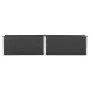 Graues WPC-Blumenbeet 250x50x54 cm von vidaXL, Töpfe und Pflanzgefäße - Ref: Foro24-49057, Preis: 353,68 €, Rabatt: %