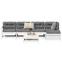 Juego de sofás de jardín 6 piezas madera maciza pino blanco by vidaXL, Garden sets - Ref: Foro24-3250961, Price: 367,24 €, Di...