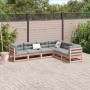 Juego de sofás de jardín 6 pzas madera maciza de abeto Douglas by vidaXL, Garden sets - Ref: Foro24-3299454, Price: 347,40 €,...