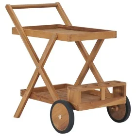 Solid teak wood tea caddy by vidaXL, Kitchen and dining carts - Ref: Foro24-49425, Price: 128,85 €, Discount: %
