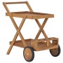 Teedose aus massivem Teakholz von vidaXL, Küchen- und Speisewagen - Ref: Foro24-49425, Preis: 139,72 €, Rabatt: %