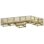 Gartensitzgruppe 8-teilig aus imprägniertem Kiefernholz von vidaXL, Gartensets - Ref: Foro24-3299477, Preis: 453,73 €, Rabatt: %