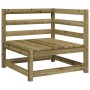 Gartensitzgruppe 9-teilig aus imprägniertem Kiefernholz von vidaXL, Gartensets - Ref: Foro24-3299511, Preis: 549,69 €, Rabatt: %