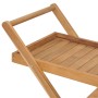 Teedose aus massivem Teakholz von vidaXL, Küchen- und Speisewagen - Ref: Foro24-49425, Preis: 139,72 €, Rabatt: %