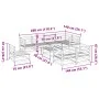 Gartensitzgruppe 9-teilig aus imprägniertem Kiefernholz von vidaXL, Gartensets - Ref: Foro24-3299511, Preis: 542,10 €, Rabatt: %