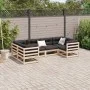 Gartensitzgruppe 6-teilig Massivholz Kiefer von vidaXL, Gartensets - Ref: Foro24-3299603, Preis: 383,47 €, Rabatt: %