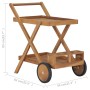 Teedose aus massivem Teakholz von vidaXL, Küchen- und Speisewagen - Ref: Foro24-49425, Preis: 139,72 €, Rabatt: %