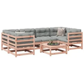 Gartensitzgruppe 7-teilig Massivholz aus Douglasie von vidaXL, Gartensets - Ref: Foro24-3299310, Preis: 392,08 €, Rabatt: %