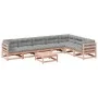 Set de sofás jardín 8 pzas con cojines madera de abeto Douglas by vidaXL, Garden sets - Ref: Foro24-3299480, Price: 736,81 €,...