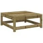 Set de sofás jardín 9 pzas con cojines madera pino impregnada by vidaXL, Garden sets - Ref: Foro24-3299373, Price: 848,92 €, ...