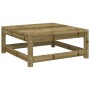 Set de sofás jardín 9 pzas con cojines madera pino impregnada by vidaXL, Garden sets - Ref: Foro24-3299373, Price: 848,92 €, ...